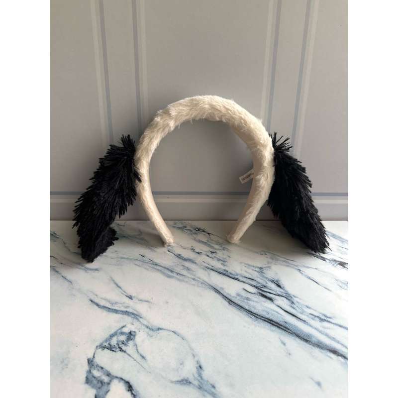 Snoopy Classic Fur Vintage Headband Universal Studio Japan