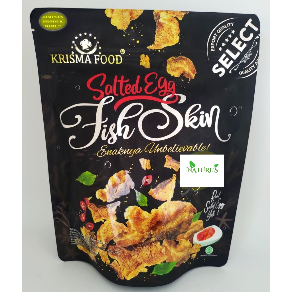 

Salted Egg Fish Skin - Kulit Ikan Telur Asin, Kharisma food