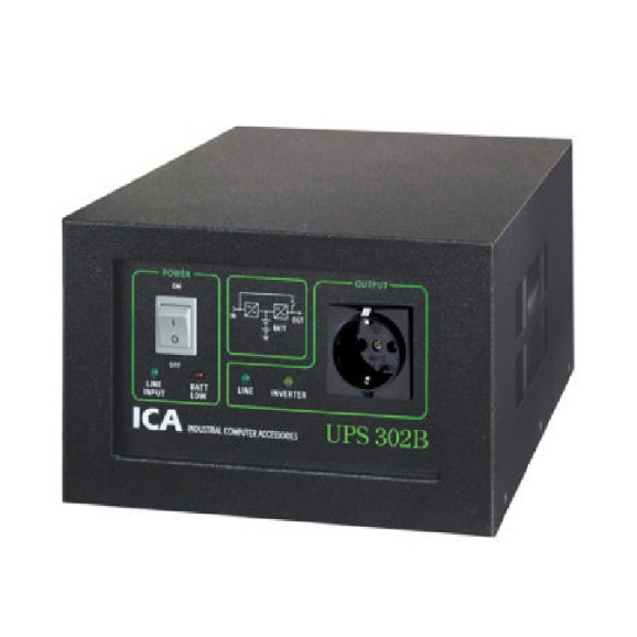 UPS ICA 302B 600VA 300W SUPPORT EXTERNAL BATTERY ICA UPS + STABILIZER 302 B 600 VA 300 WATT BISA TAM