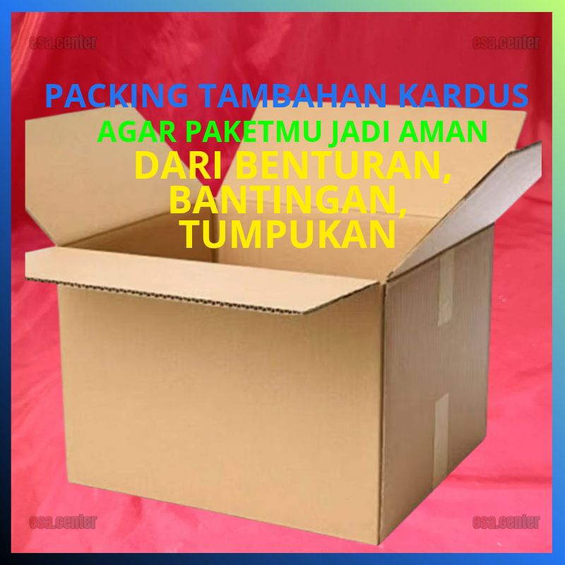 

KARDUS UNTUK TAMBAHAN PACKING / KARDUS PACKING AGAR PAKET LEBIH AMAN
