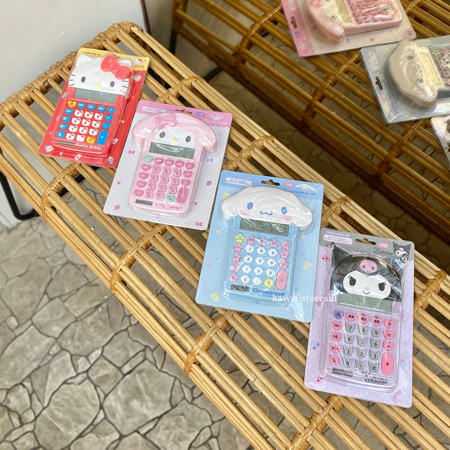 

Kalkulator Sanrio Karakter Jepang Hello Kitty Kuromi My Melody Calculator Alat Untuk Menghitung Perlangkapan Sekolah Unik Lucu Gift Kado