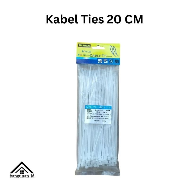 

Kabel Tis 20 CM Nilon Ties