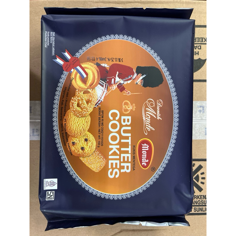 

Monde Butter Cookies 150 gr