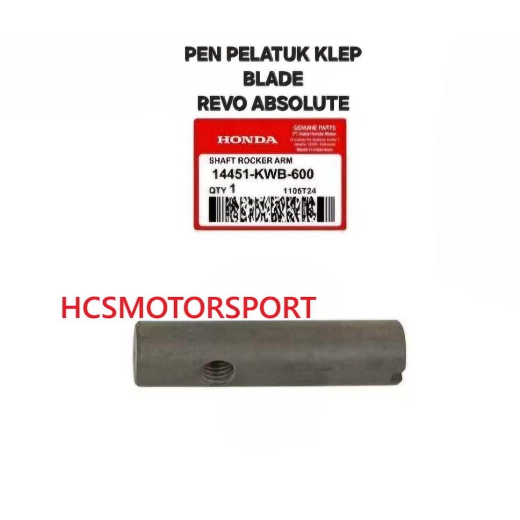 AS PEN PELATUK KLEP BLADE REVO ABSOLUTE ORIGINAL 14451-KWB-600