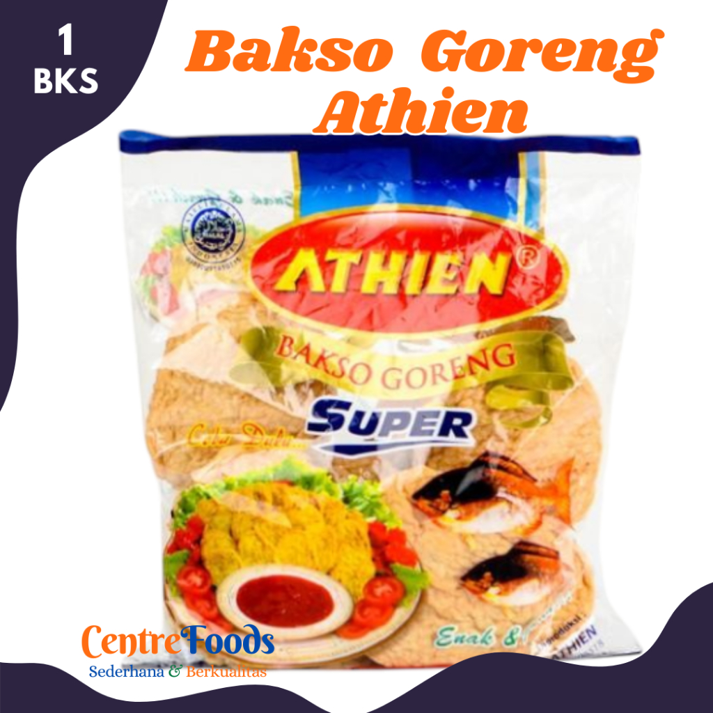 

ATHIEN BASO Ikan Goreng - Bakso Goreng Super Athien Fresh | Isi 10 Pcs [ Harga Per BKS ]