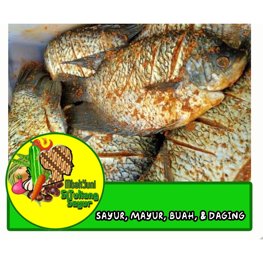 

Ikan Gurame Bumbu Ungkep Kuning 1ekor