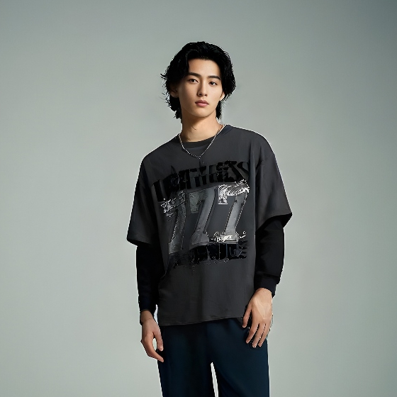 Whyme T-shirt Longsleeve Layered Streetwear Oversize limitles 77