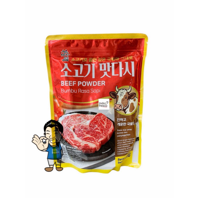 

Miga Sogogi Dashida Beef Soup Stock- Beef Powder- Bumbu Kaldu Rasa Sapi 500 g