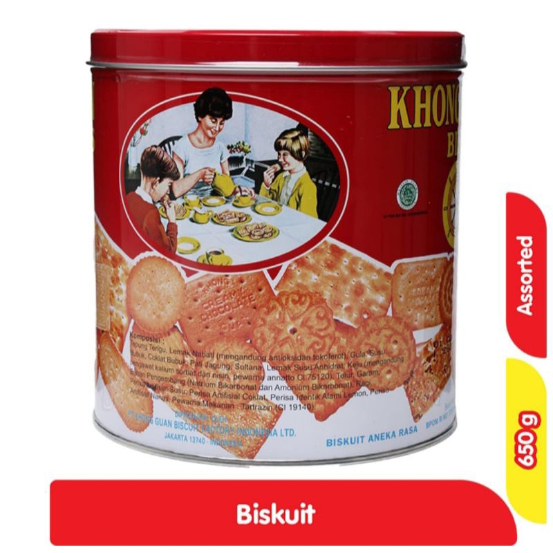 

Kong Guan Biskuit Kaleng 650 gr | Aneka Biskuit Lebaran