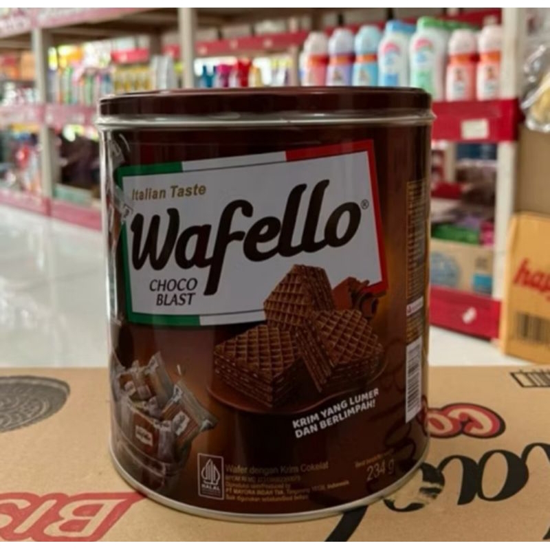 

Roma Wafello Wafer Kaleng 234 Gram - Ganes Official Shop