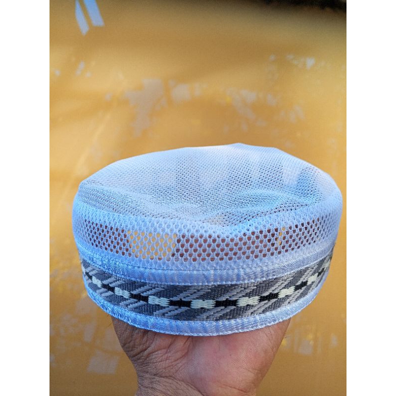 kopiah Madinah jaring kopiah haji kopiah jaring
