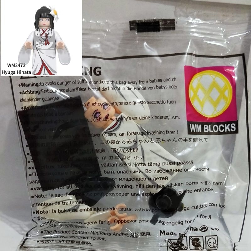 MAINAN ACTION FIGURE HINATA - MAINAN EDUKASI ANIME JEPANG - BORUTO - BARYON - AKATSUKI
