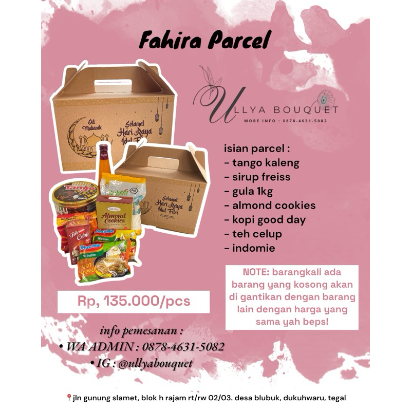 

parcel lebaran box (fahira parcel) parcel murah