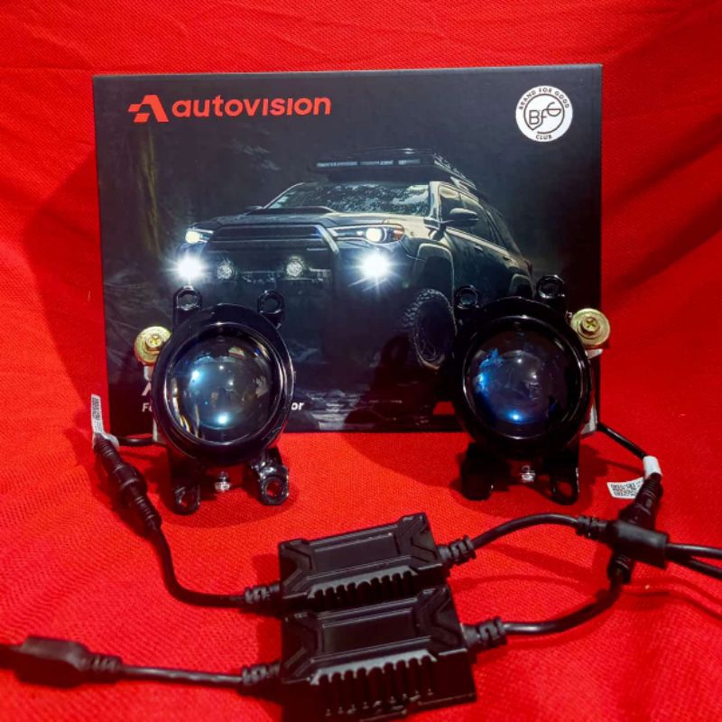 Biled Foglame Autovision AKINA 2 inch For Toyota FL 20 - 3 Warna - Biled Foglame Autovision