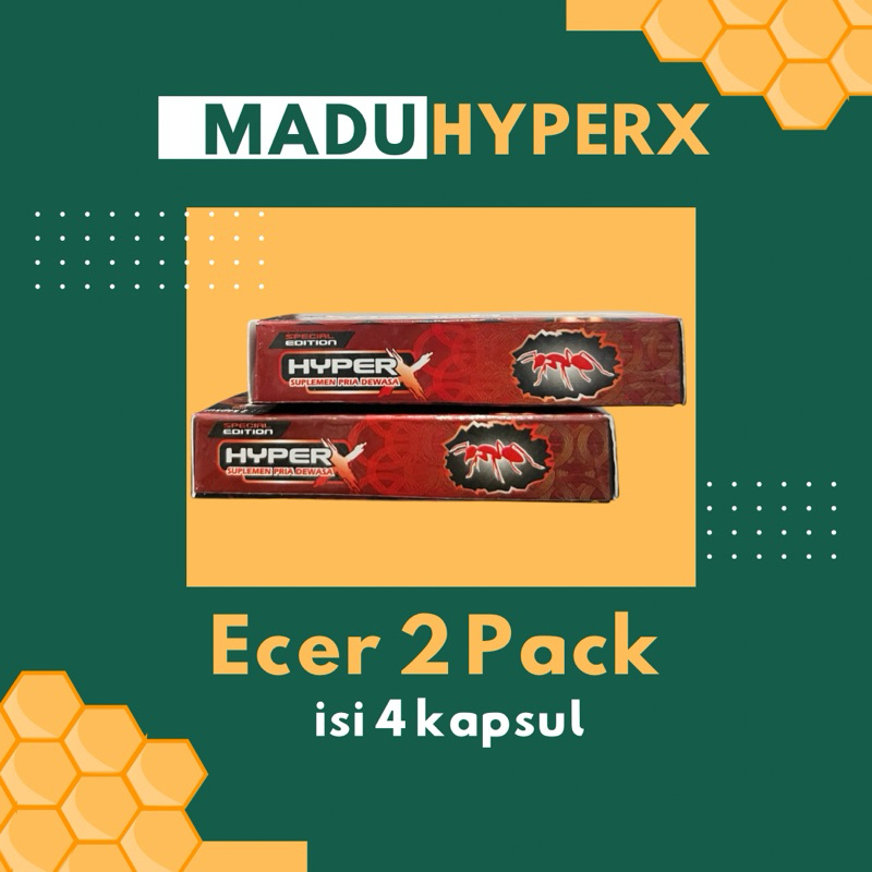 

[NEW] Madu Hyperx Kapsul ecer isi 4 kapsul