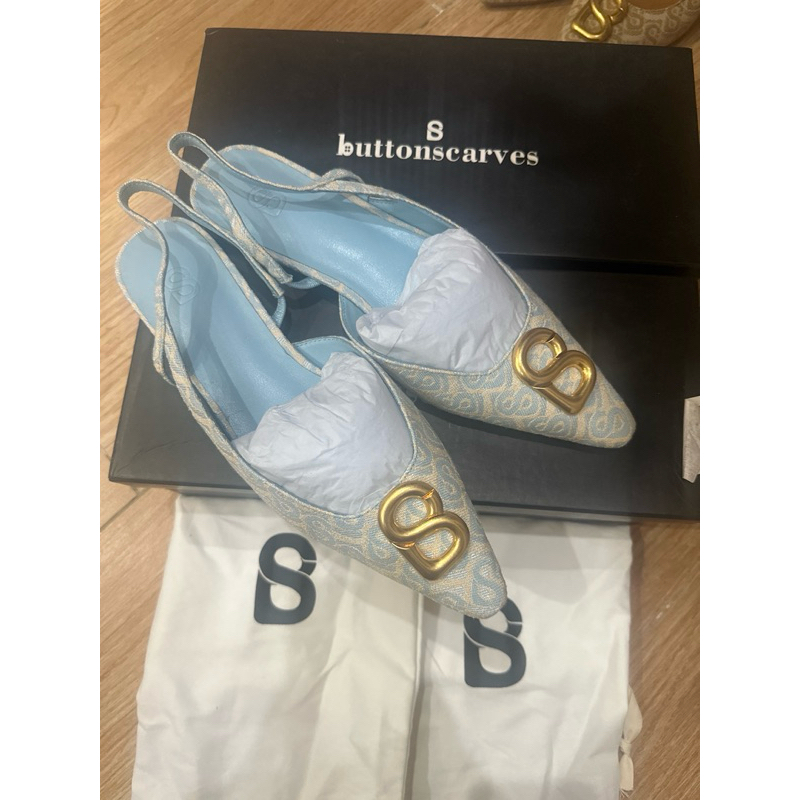 Bimu slingback shoes buttonscraves