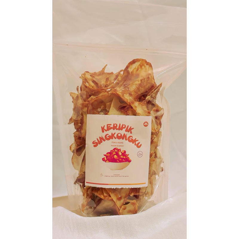 

Keripik Singkong Balado Pedas Manis Pouch Besar - 500gr