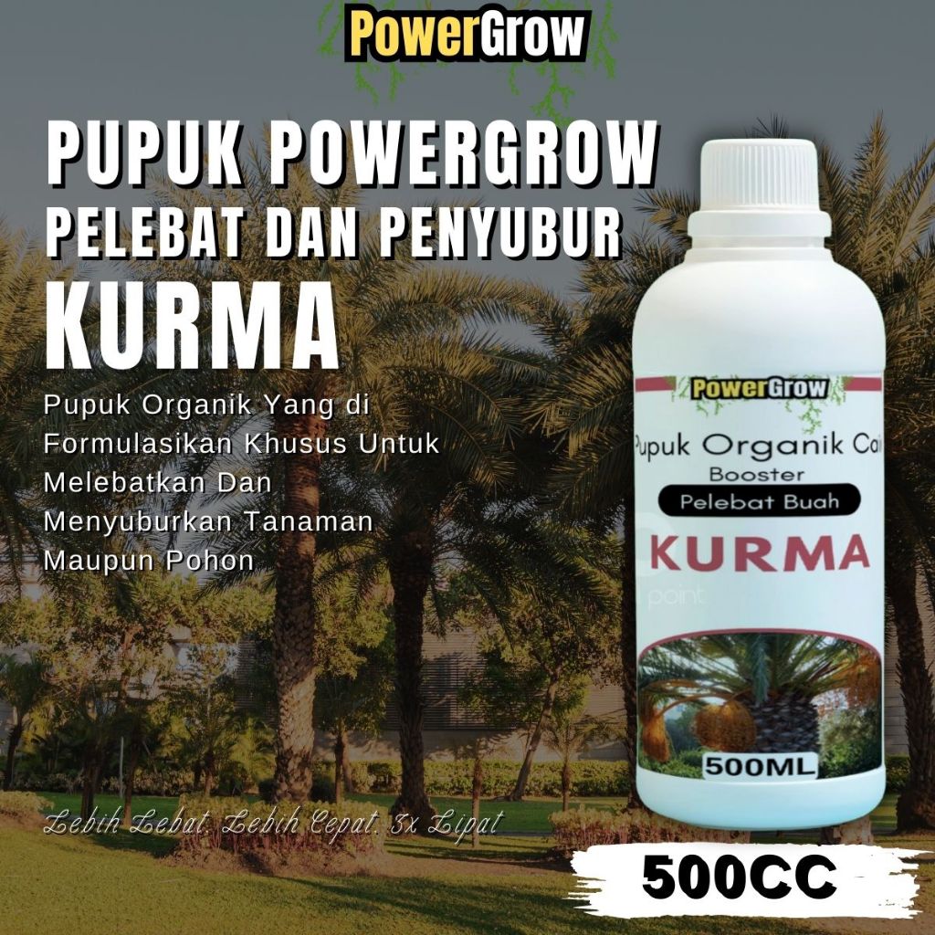 Pupuk Pohon Kurma Penyubur Pohon Cepat Berbuah Lebat Booster Kurma Penyubur Buah Hasil Meningkat