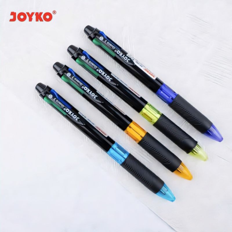

JOYKO Quaco 3 BP-288 4 in 1 Pulpen Joyko 4 warna