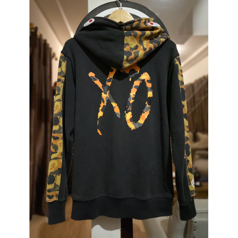 Hoodie FullZip Bape x The Weeknd