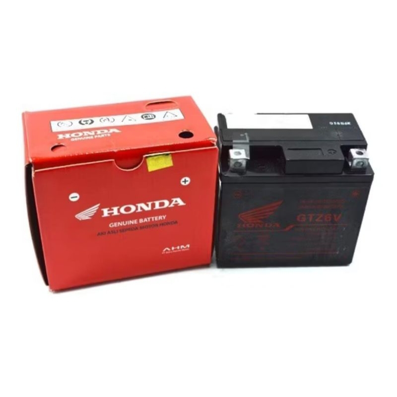AKI BATTERY GTZ 6V VARIO 125 150 CB150R CB 150 R PCX ADV DLL HONDA ORIGINAL