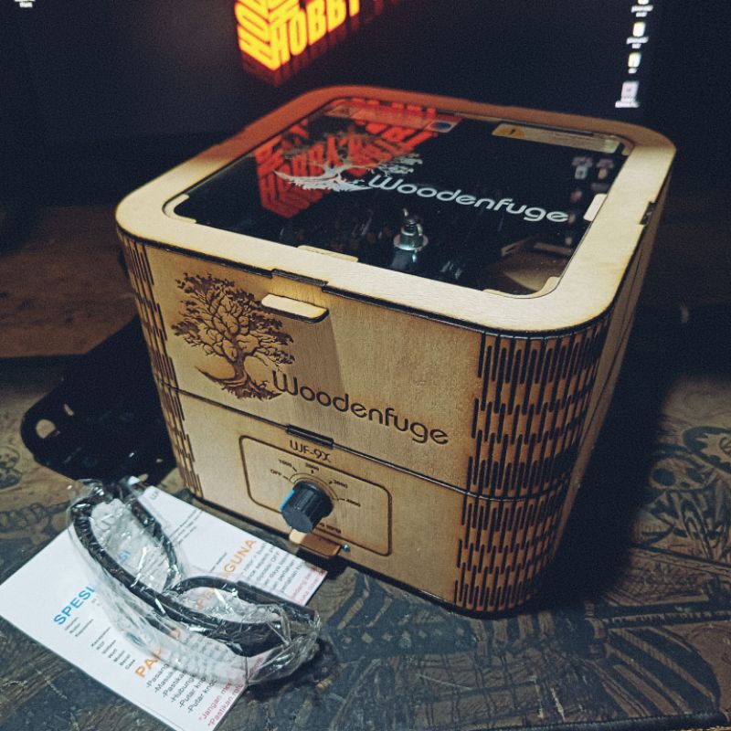 Mini Centrifuge Woodenfuge