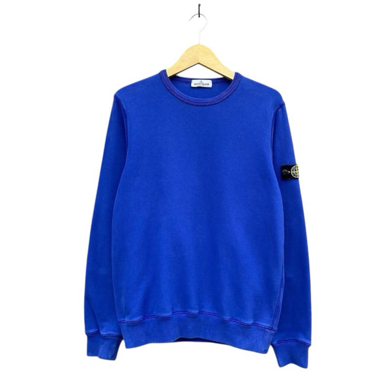 Stone island crewneck blue original