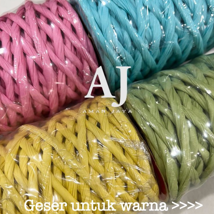 

New Pita Tali Kertas Crepe Paper Rope Paper Ribbon MINIMAL ORDER 5 ROLL