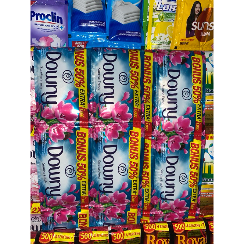 Downy sachet// Downy pewangi pakaian // downy renceng