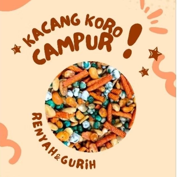 

Kacang Koro Campur 250gr
