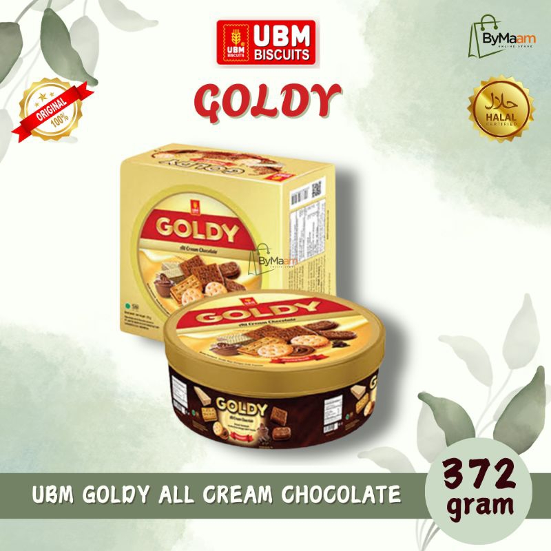 

UBM GOLDY All Cream Chocolate Kaleng 372 gr