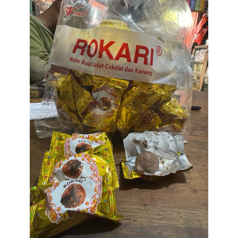 

Rokari coklat roka isi 50pcs