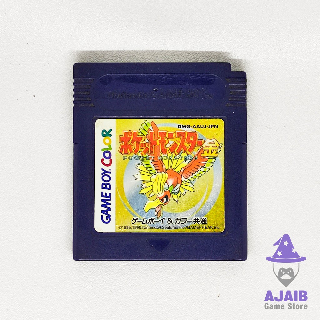 Pokemon Pocket Monsters Gold JPN Nintendo Game Boy Color GBC Game