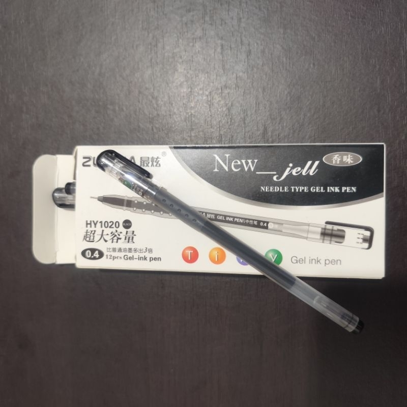 

Pulpen Jell 0,4 mm - Tulisan yang Lancar dan Pekat, Pulpen sekolah