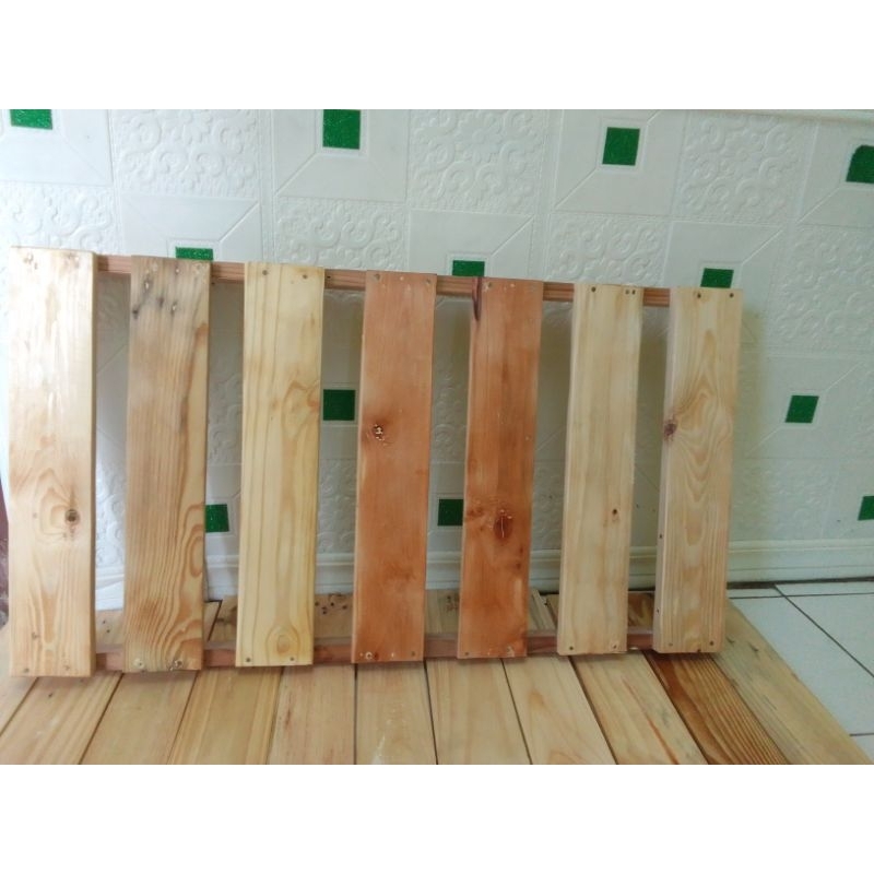 Sandaran dipan kayu jati belanda