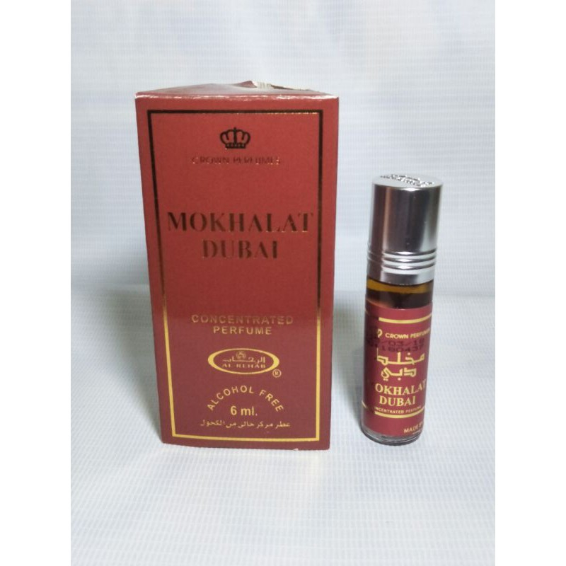 Mokhalat Dubai Al Rehab Parfume 6ml Arabian Parfume