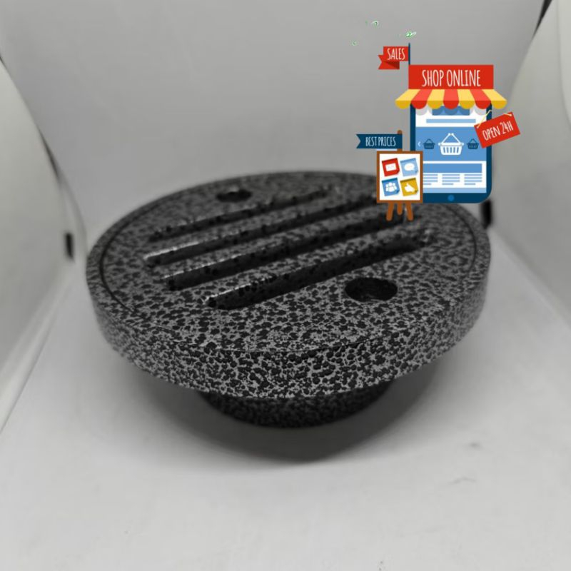 SARINGAN TALANG AIR ATAP RUMAH ROOF DRAIN ALUMUNIUM TEBAL ANTI KARAT 3 INCH