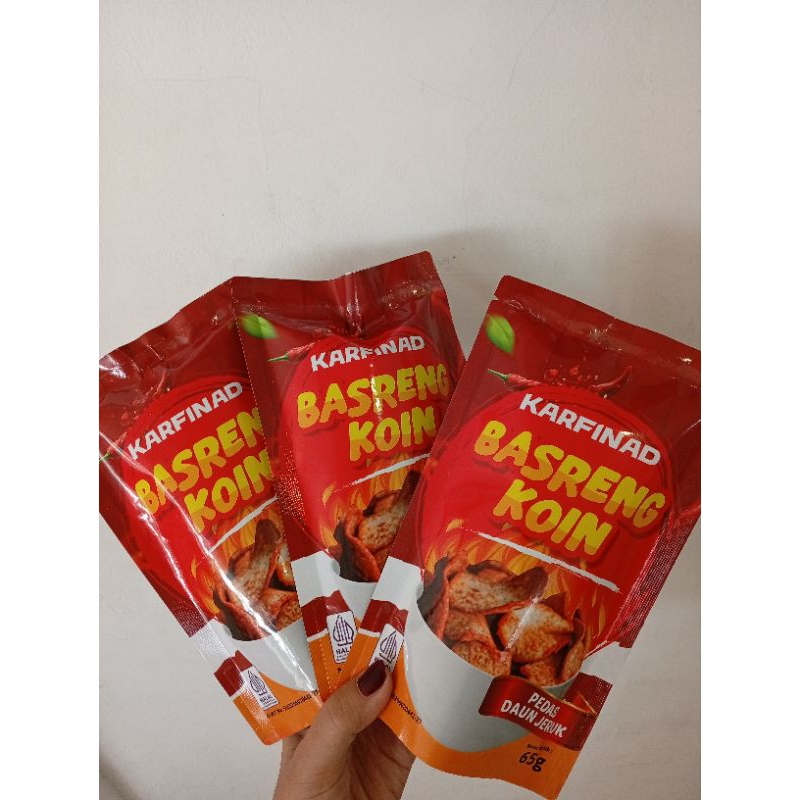 

Basreng Koin Pedas Daun Jeruk 65g