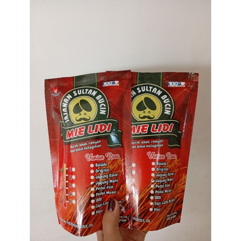 

Mi Lidi Jagung Manis Sultan Bucin 85g