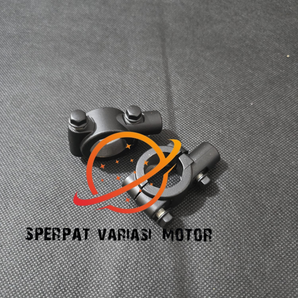 breket dudukan spion drat 14 lubang breket spion honda 1 set kanan kiri