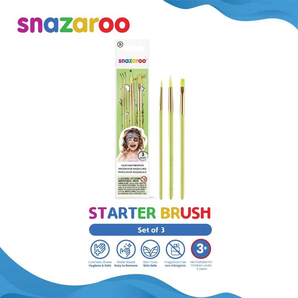 

Gramedia Tunjungan : Snazaroo Brush Starter set 3
