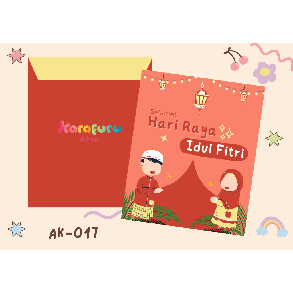 

KARAFURU Amplop Lebaran | Eid Mubarrak | Amplop Mini Lucu Gemoy | Series 2025