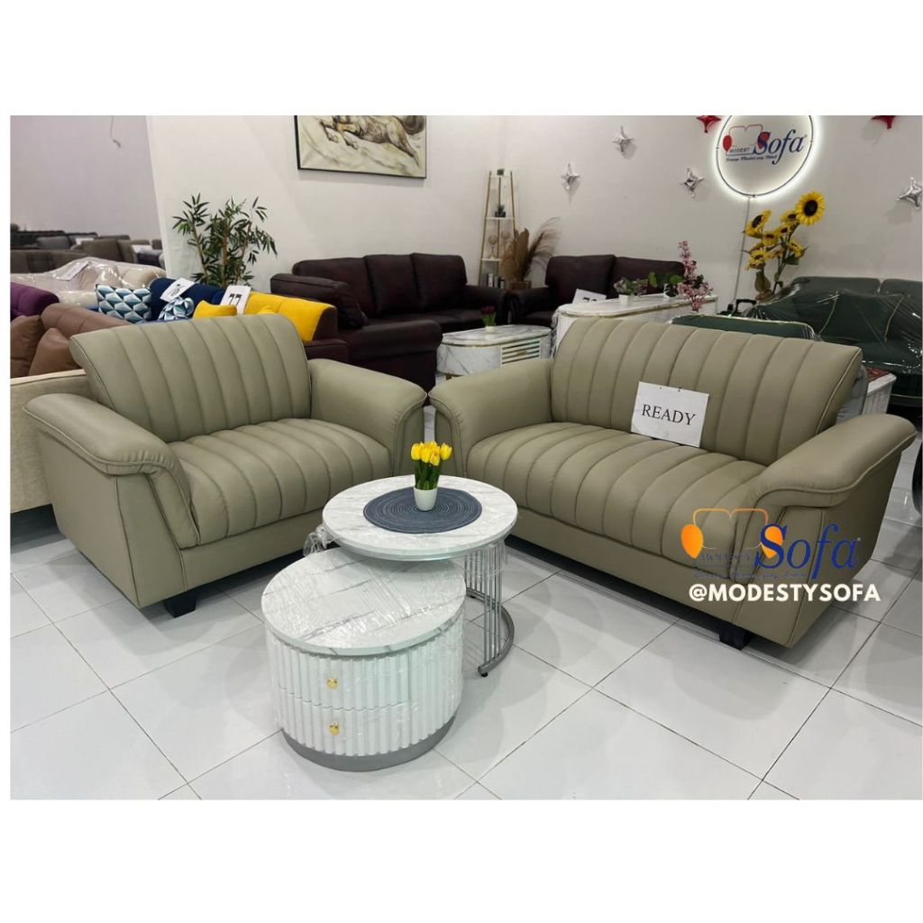 Sofa Ruang Tamu Modesty 21 Seater Boston 10 (BELUM PLUS MEJA)