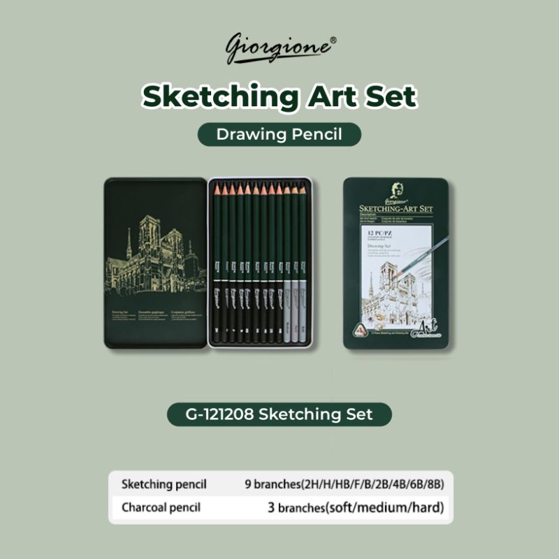 

Giorgione Sketching Art Set 10pcs G-121208