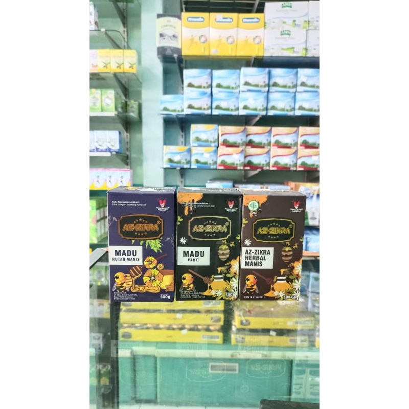 

MADU AZ-ZIKRA 500GR / 100% ASLI / KEMASAN BOTOL