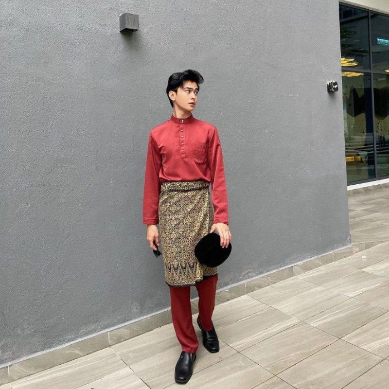 Baju.kurung.melayu.pria..tanpa.songket