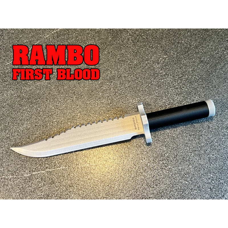 Knife Rambo Frist Blood Toys Ukuran Seperti Aslinya