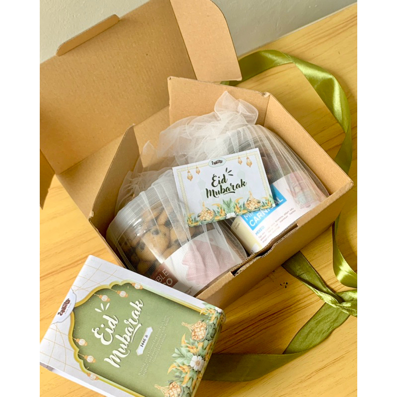 

Hampers Semi Soft Cookie Bites by Cabbits Rasa Coklat Red Velvet Milk Chocolate Matcha Almond Gift Lebaran siap kirim seindonesia