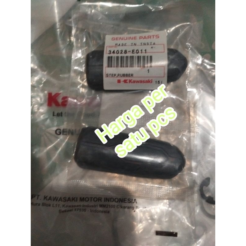 karet step footstep depan pulsar 200NS NS200 original