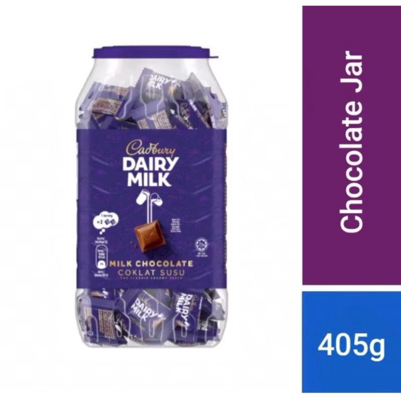 

COKELAT SUSU CADBURY DAIRY MILK TOPLES JAR COKLAT SUSU CHOCOLATE MALAYSIA